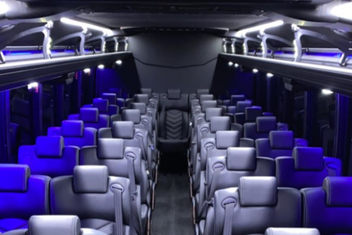 Bryan Charter Bus Interior